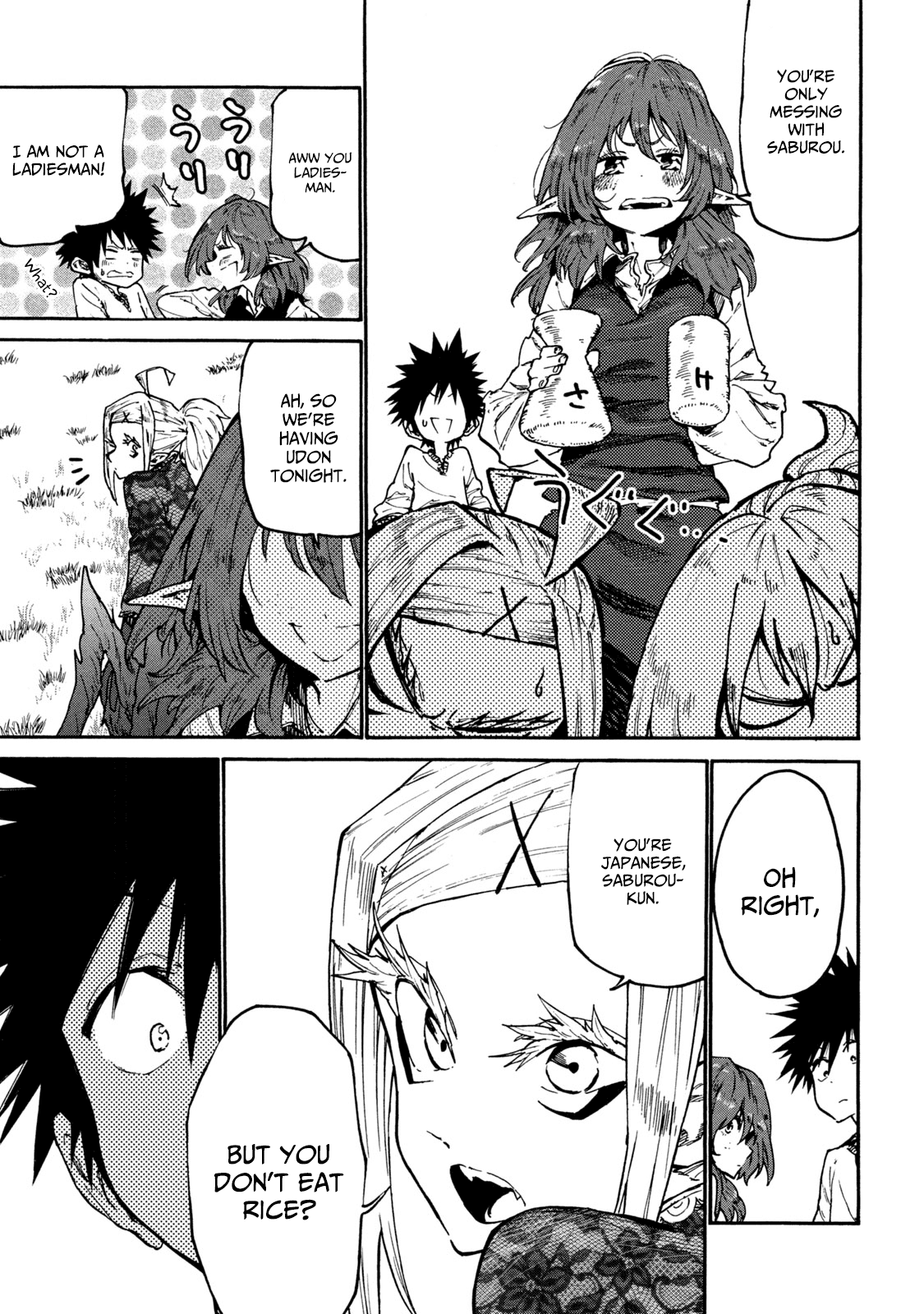 Mazumeshi Elf to Yuboku gurashi Chapter 36 5